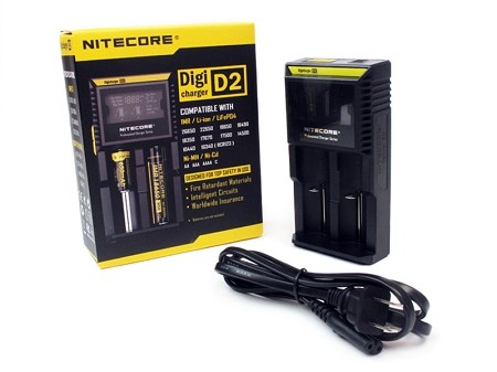 Зарядное устройство на 2 аккумулятора Nitecore D2