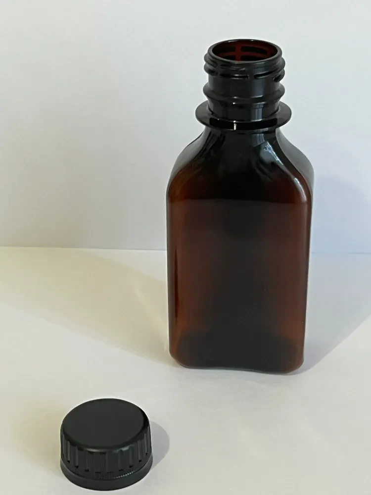 Флакон плоский 100 мл ПЭТ